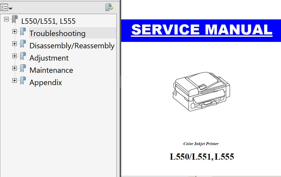 Epson Eb-485wi Service Manual
