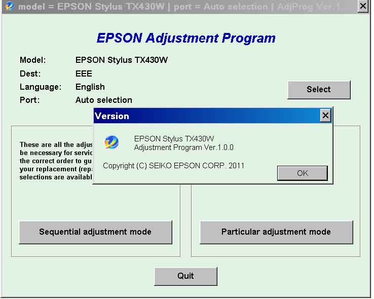 Epson Adjustment Programme L 382 Free Setup Download