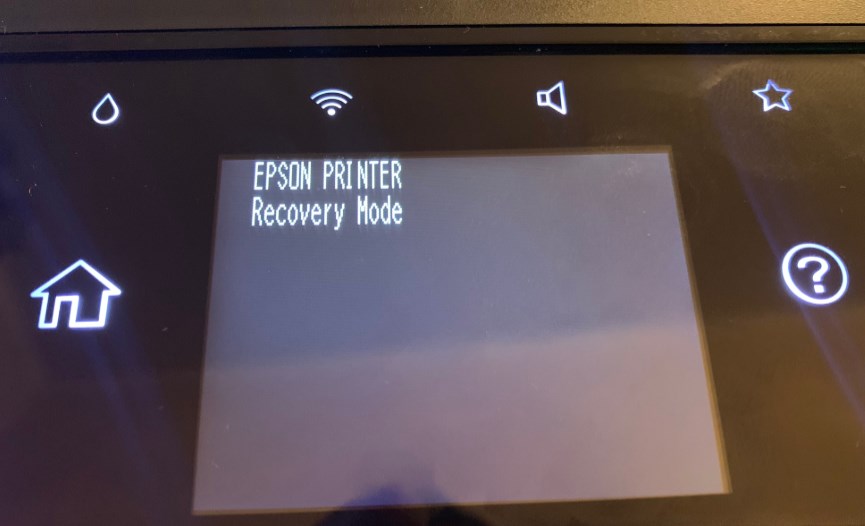 placere bestøve dårligt Recovery Mode error message - how to solve it - Inkjet Printers Issues -  WIC Reset Program and Chipless Firmware