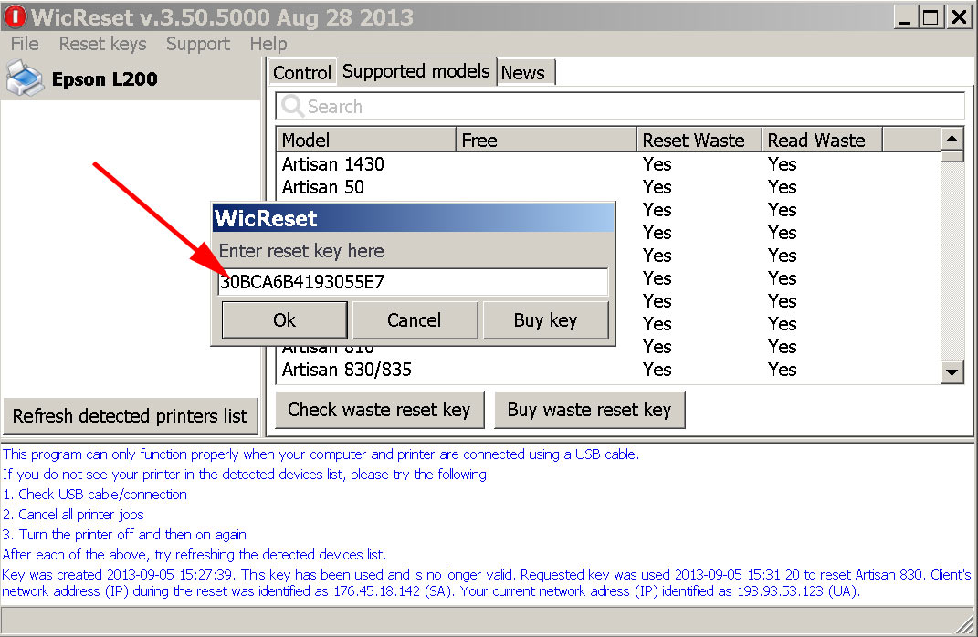  How To Check Reset Key If It Is Used Or No Epson Printer Reset 