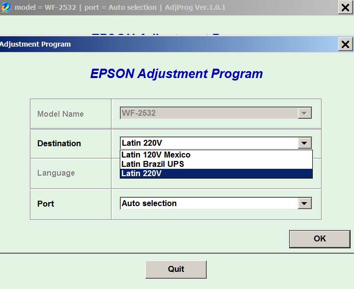 epson adjustment program wf 2630