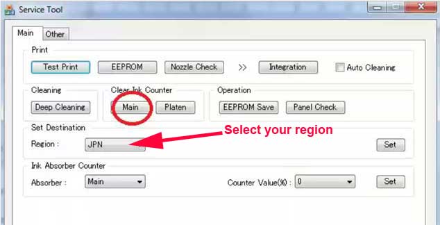 canon resetter service tool software