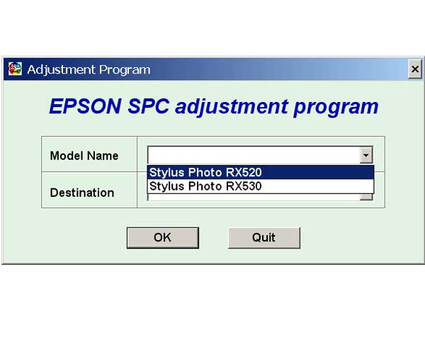 Where to download epson adjustment program