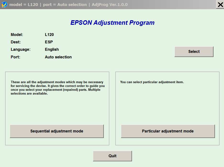 epson adjustment program free download l 1800