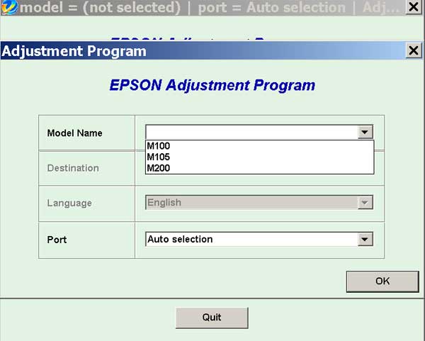 Epson Stylus Office T30 Resetter Download