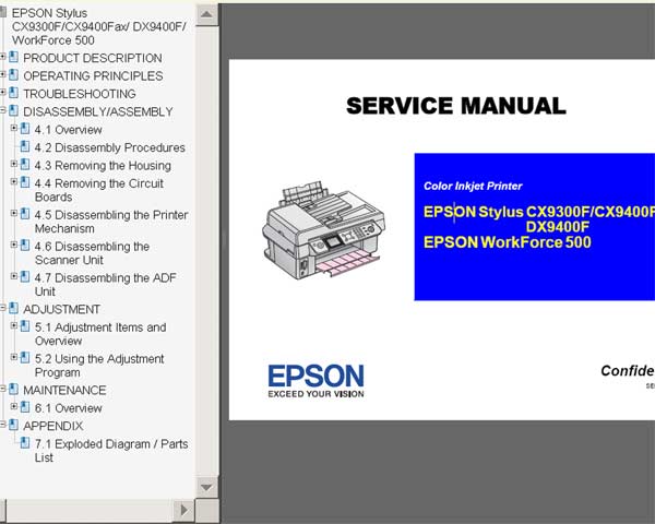 epson workforce 500 download driver