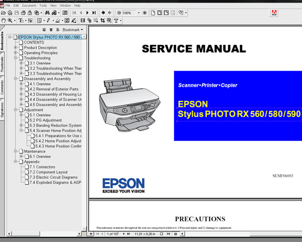 ssc service utility epson l110