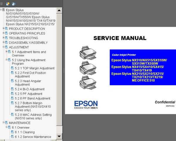 free download ssc service utility epson r230x