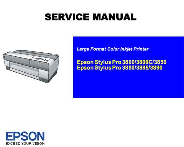 Epson WF-7525/WF-7521/WF-7520/WF-7515/WF-7511/WF-7510/WF-7018/WF-7015/WF -7012/WF-7011/WF-7010 Color Inkjet Printer Service…